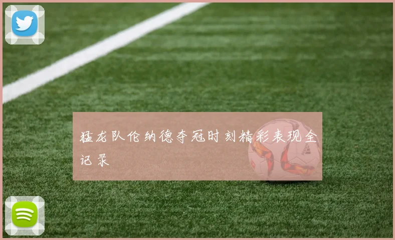 猛龙队伦纳德夺冠时刻精彩表现全记录