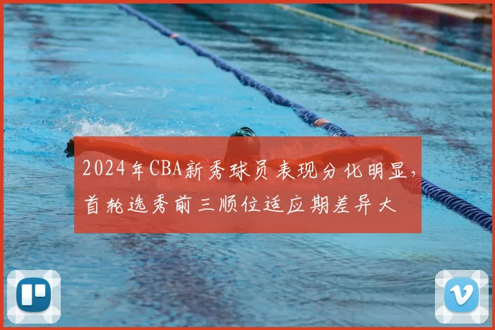 2024年CBA新秀球员表现分化明显，首轮选秀前三顺位适应期差异大