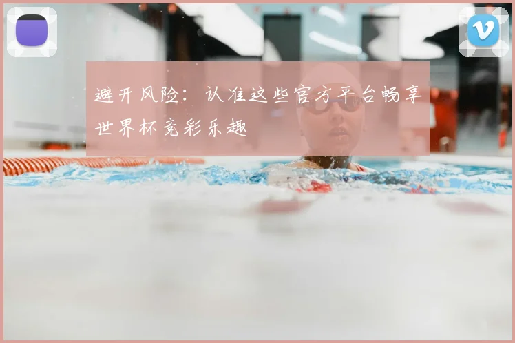 避开风险：认准这些官方平台畅享世界杯竞彩乐趣